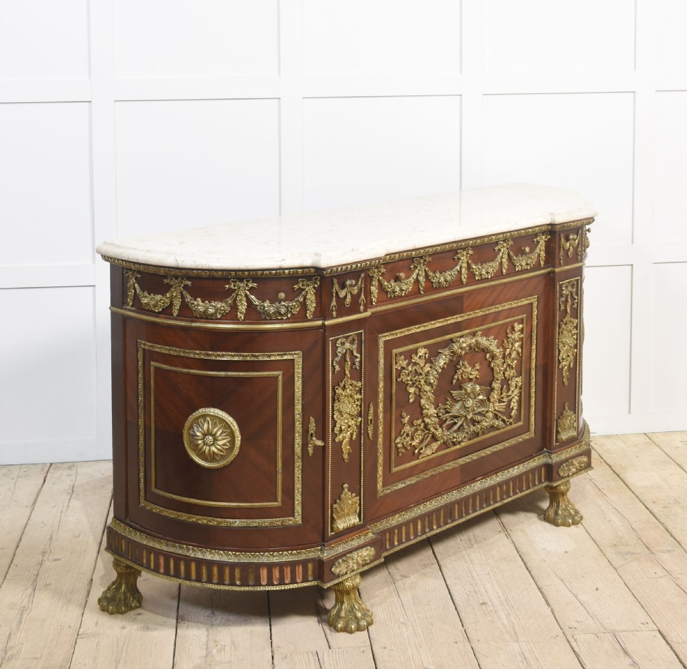 Louis XVI style mahogany cabinet View XII