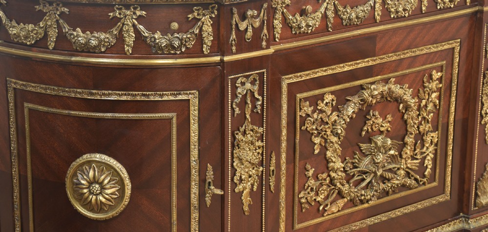 Louis XVI style mahogany cabinet View XIV