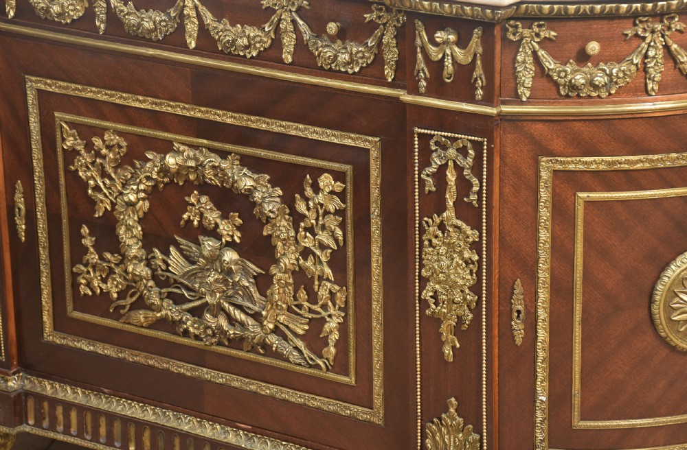 Louis XVI style mahogany cabinet View XVIII