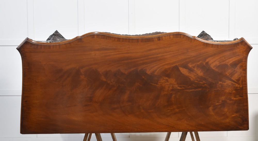 Chippendale Revival carved mahogany sideboard View XIII