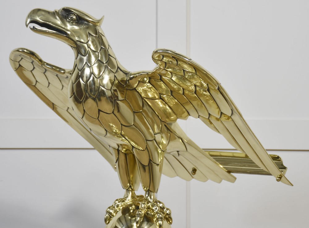 Brass Eagle Lectern View II