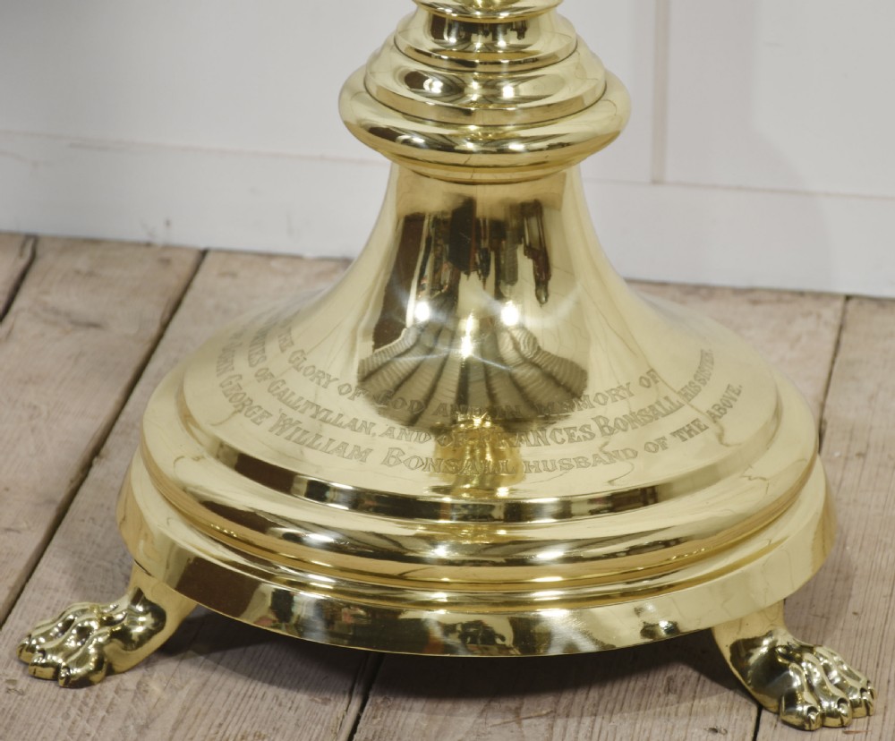 Brass Eagle Lectern View III
