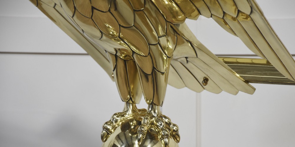 Brass Eagle Lectern View V