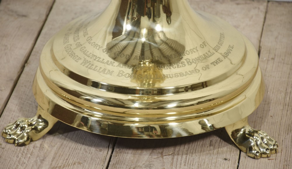 Brass Eagle Lectern View IX
