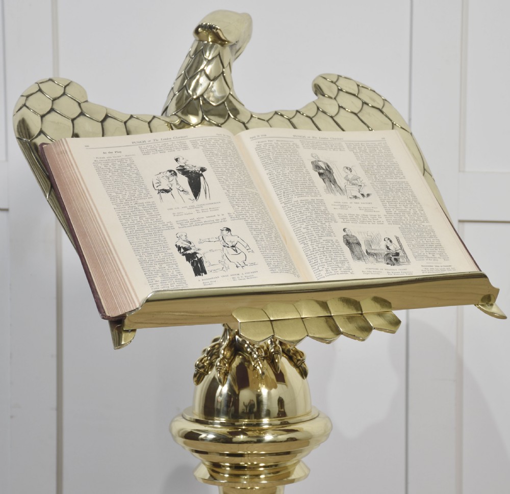 Brass Eagle Lectern View XIV