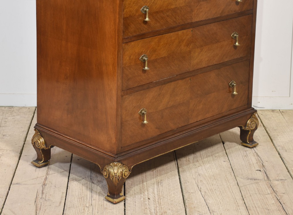 Walnut figured cabinet View II