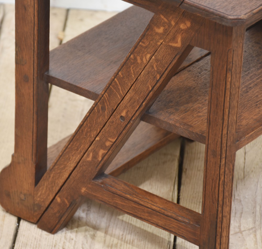 19th century oak metamorphic chair View IV