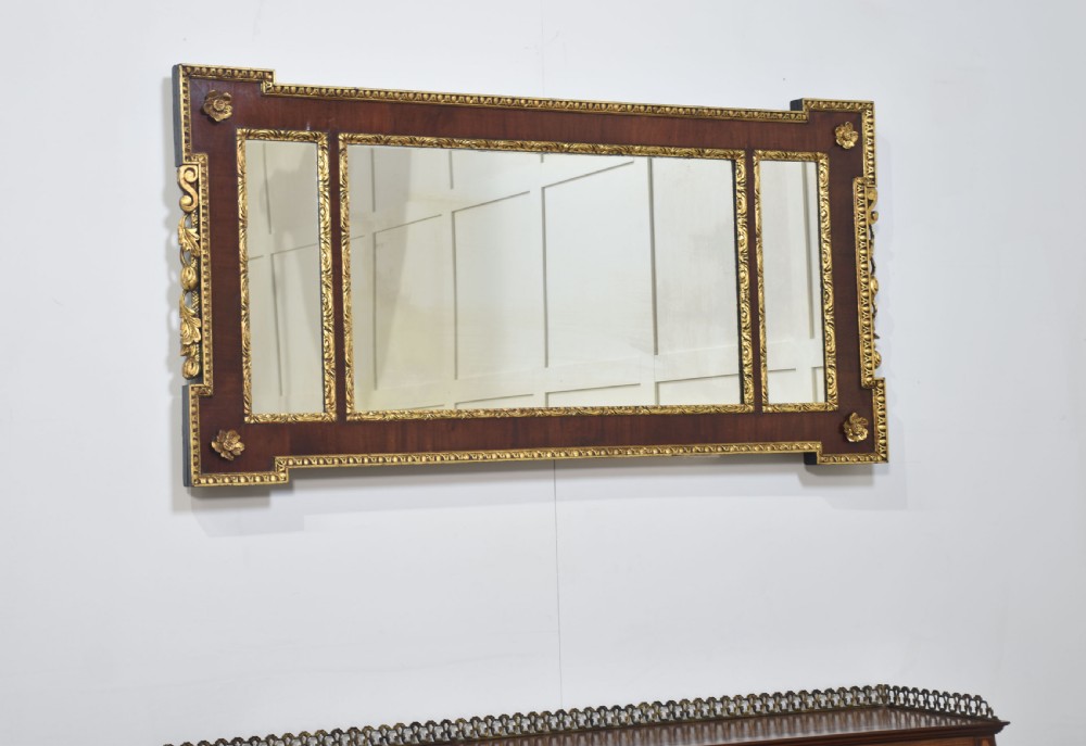 Parcel-gilt mahogany overmantle mirror View VI