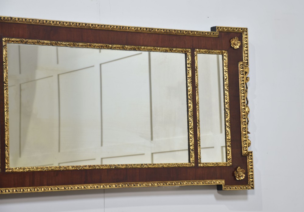 Parcel-gilt mahogany overmantle mirror View VII