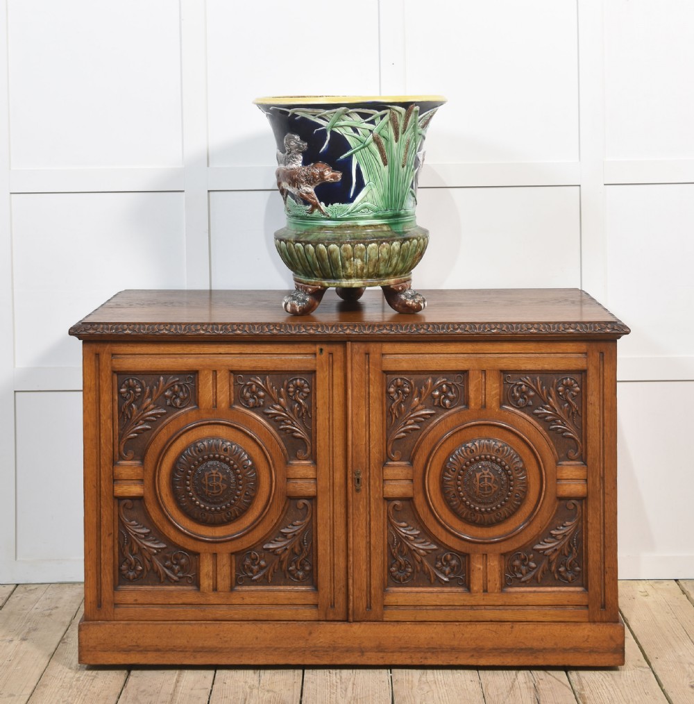 Majolica Jardiniere by Thomas Forrester View II