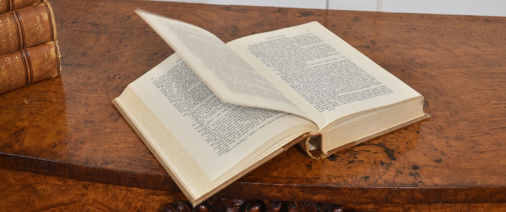 Set of twenty leather bound books by charles Dickens View IV