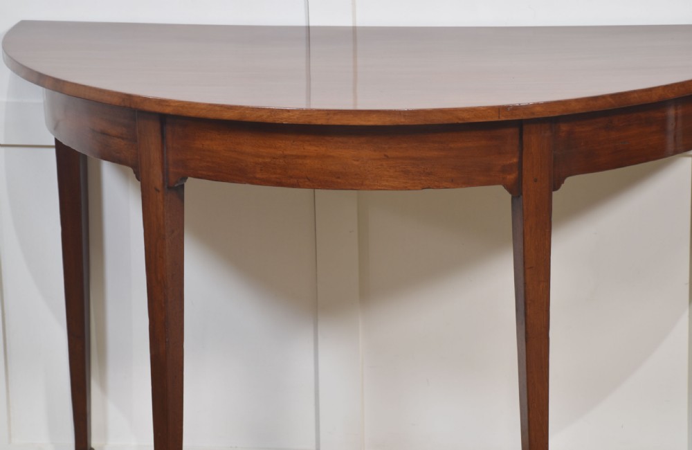 Pair of mahogany hall tables View II