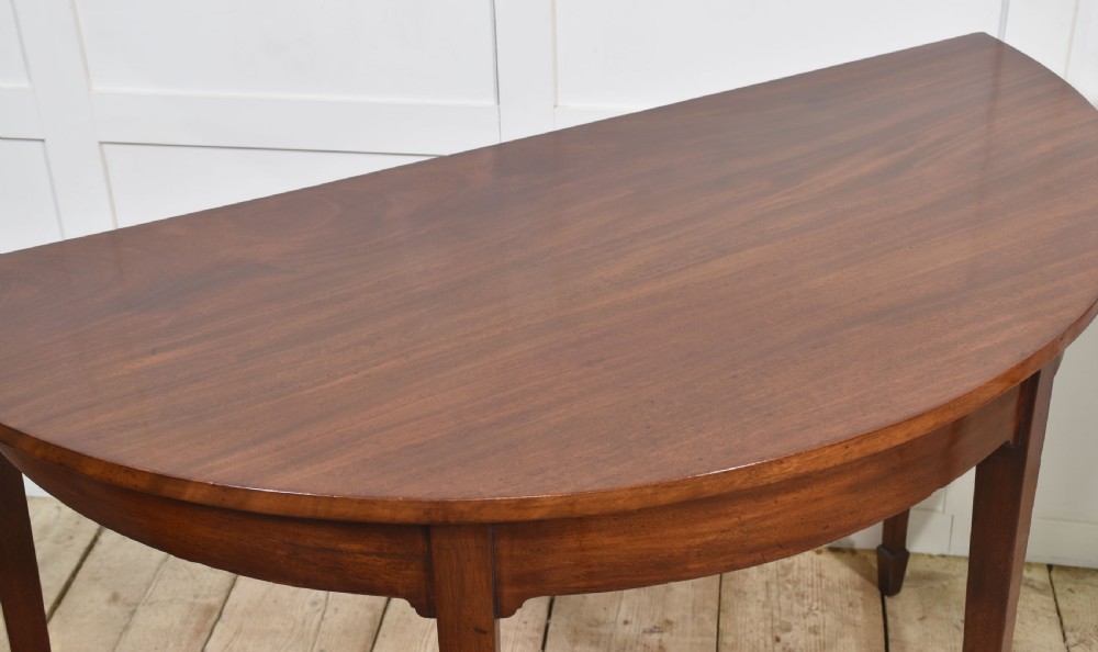 Pair of mahogany hall tables View VII