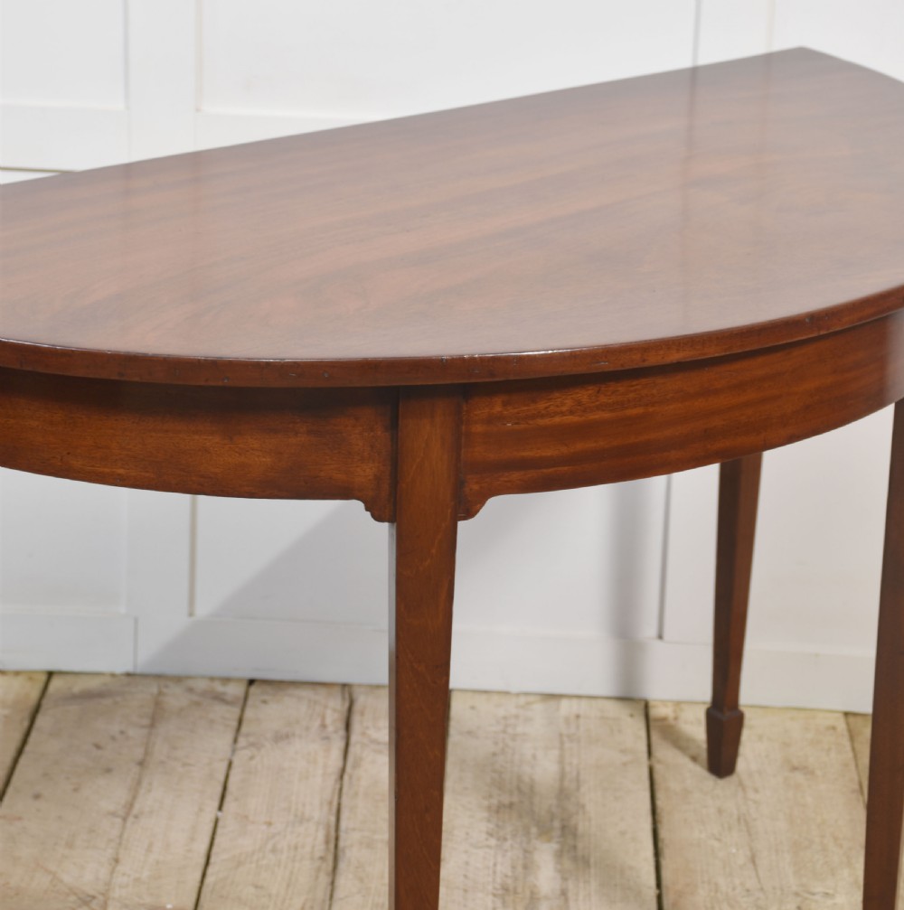 Pair of mahogany hall tables View IX
