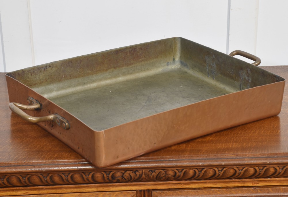 19th century copper rosting pan View IV