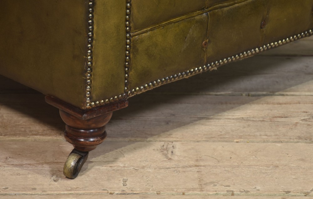 Leather Chesterfield club chair View III