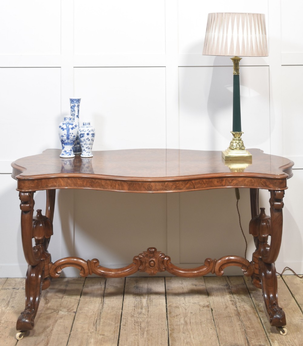 Walnut hall table View VII
