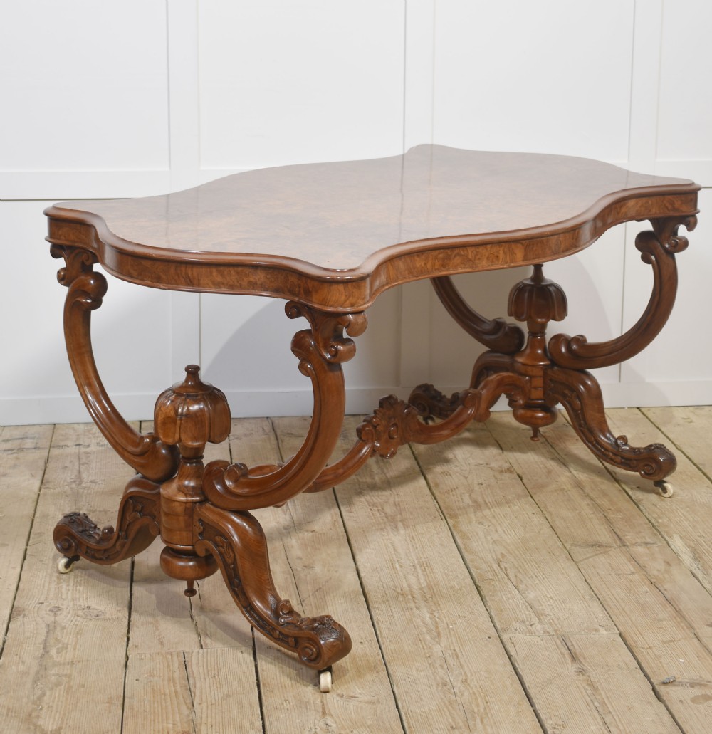 Walnut hall table View VIII