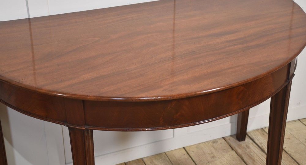Pair of mahogany hall tables View VII