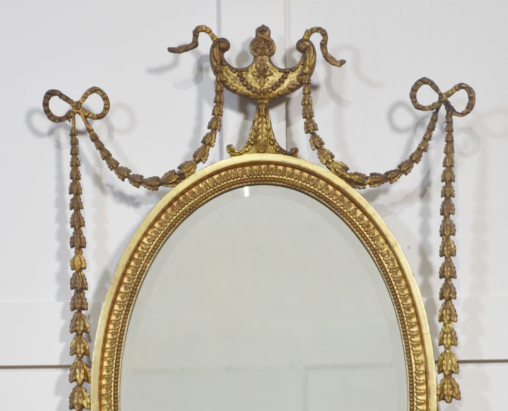 Pair of Late Regency Giltwood Wall Mirrors View VI