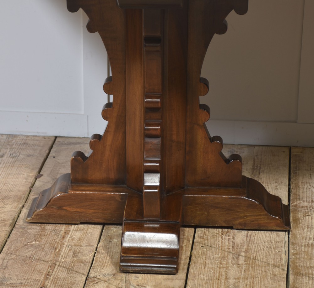 Gothic Revival Refectory Dining Table View VI
