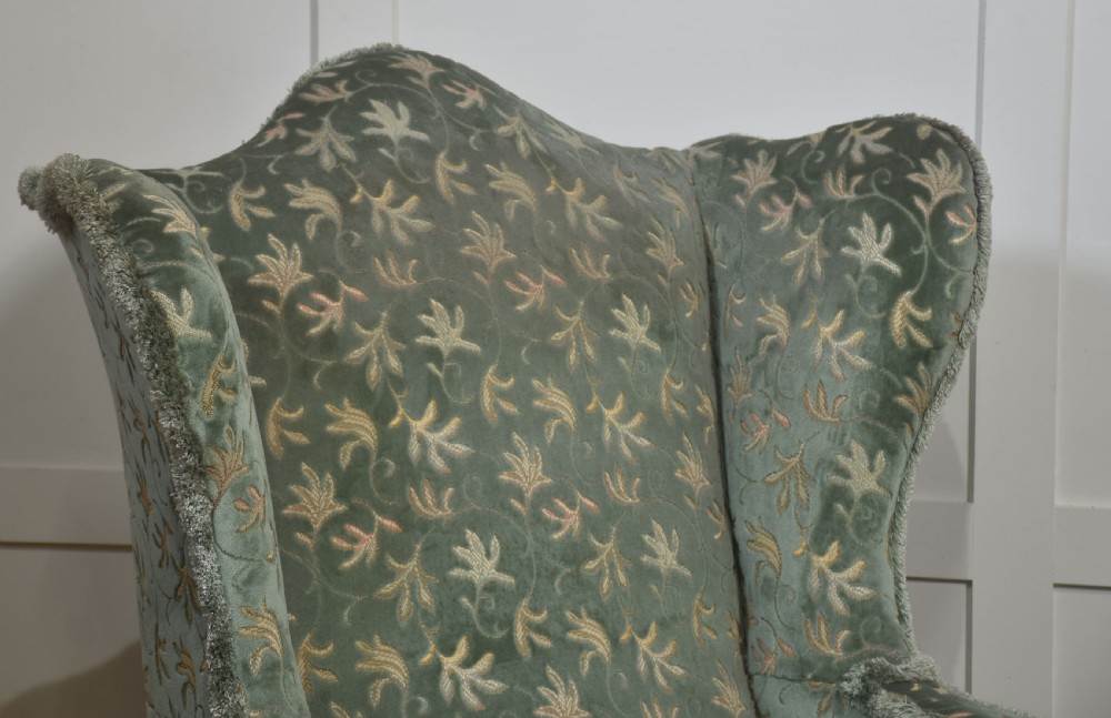 Pair of Early 20th-Century Wingback Armchairs View II