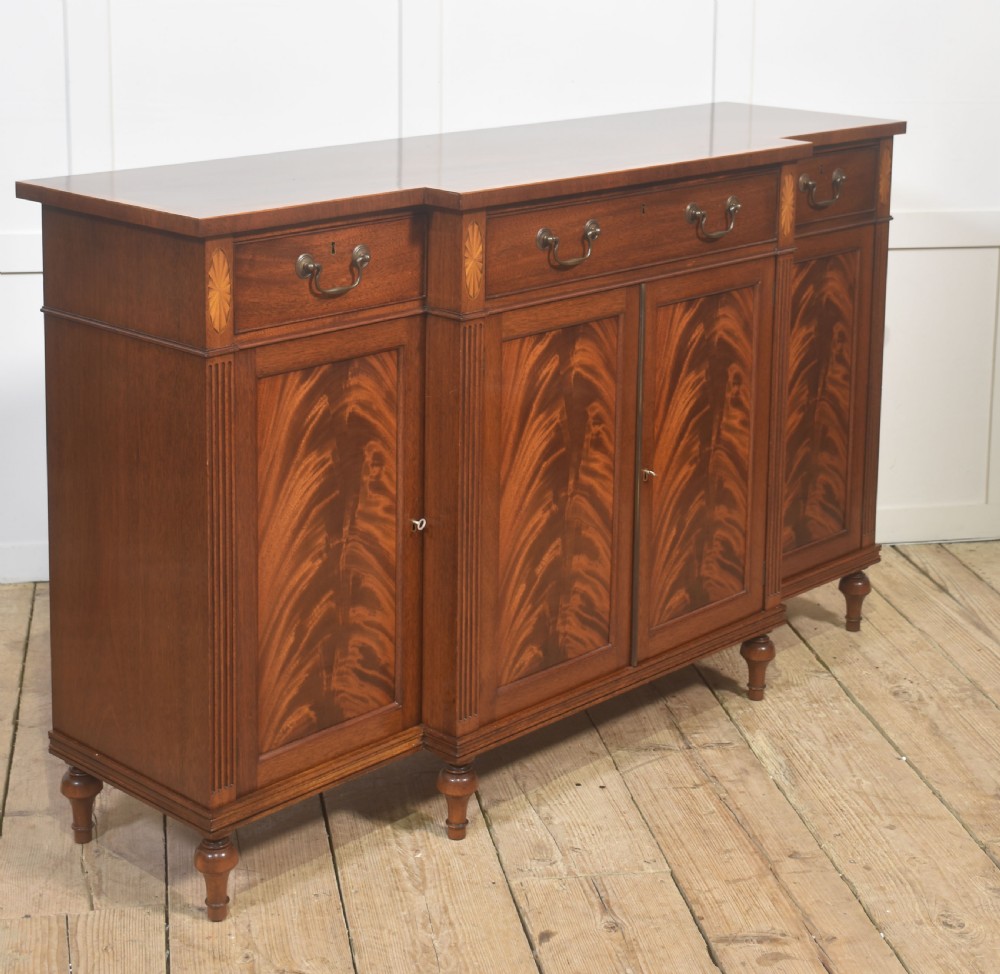 George III–Style Mahogany Sideboard View VII