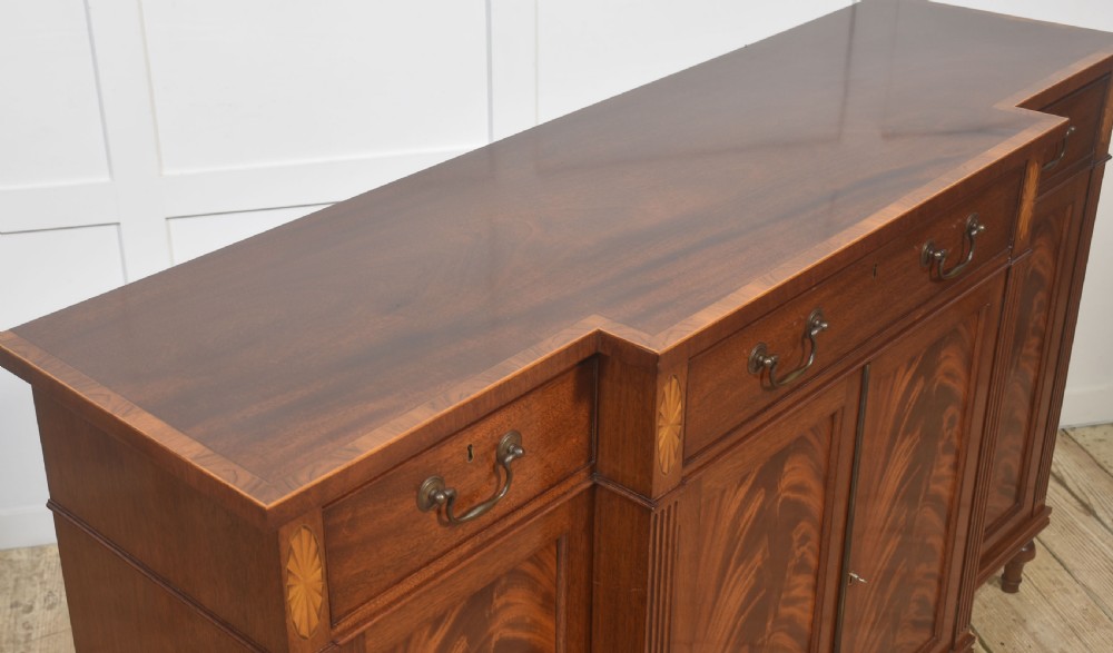 George III–Style Mahogany Sideboard View IX