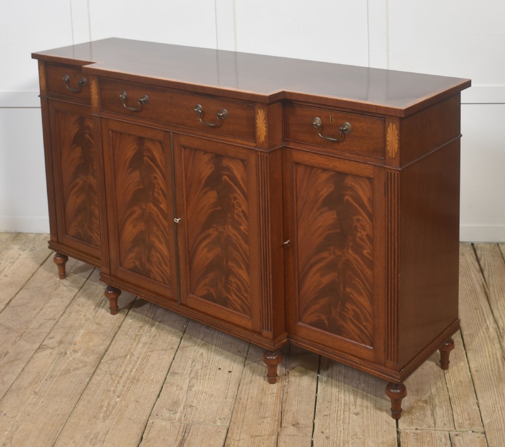 George III–Style Mahogany Sideboard View X