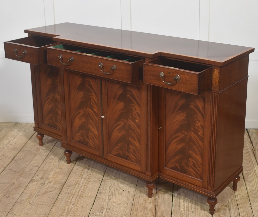 George III–Style Mahogany Sideboard View XIII