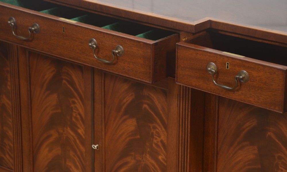 George III–Style Mahogany Sideboard View XIV