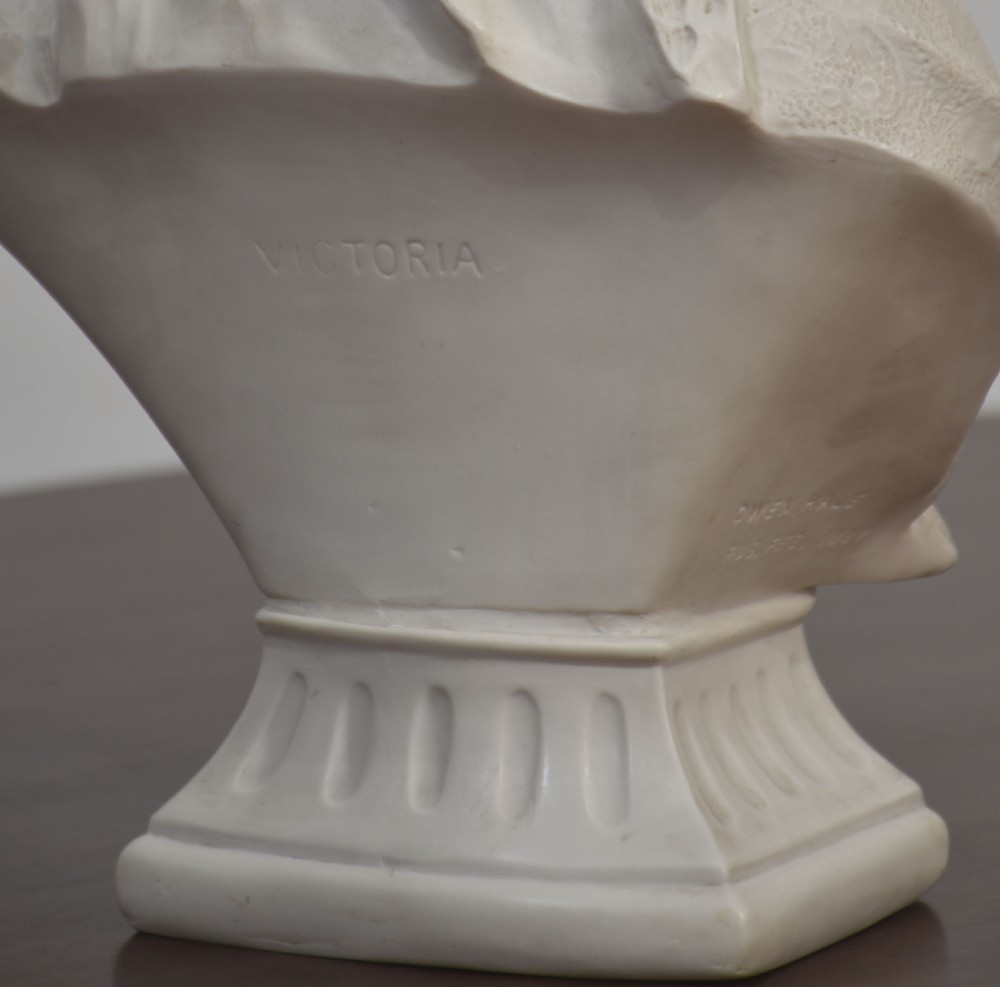 Parian Bust of Queen Victoria View VI