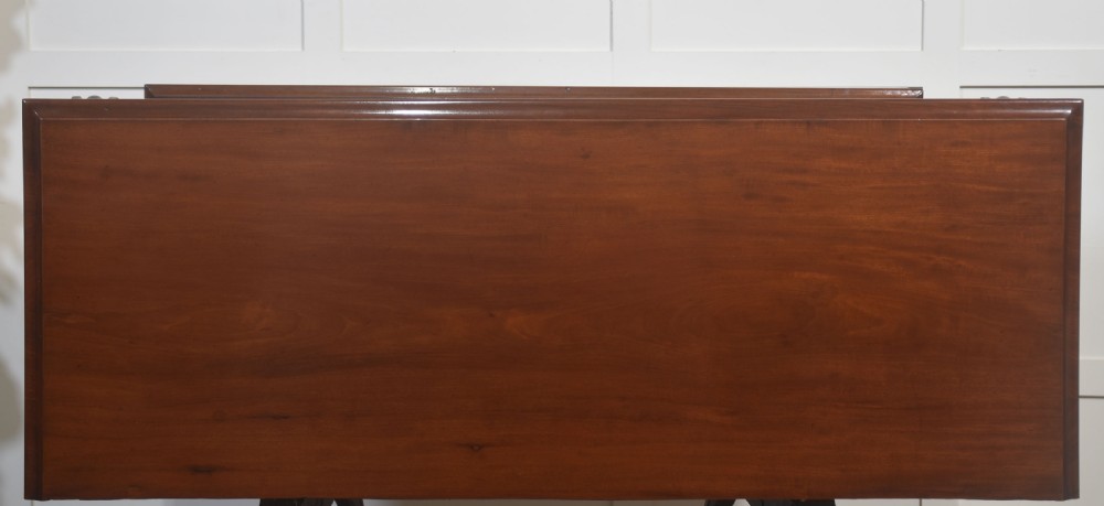 Carved mahogany open bookcase View XIV