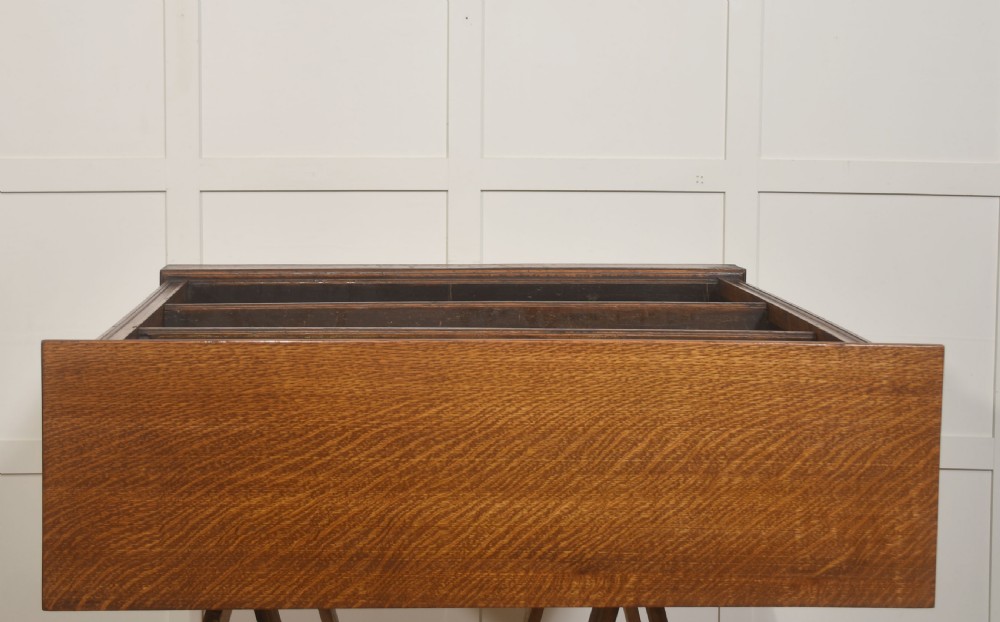 Late 19th Century Solid Oak Open Bookcase View X