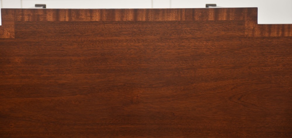 Mahogany Breakfront Three-Drawer Side Table View III