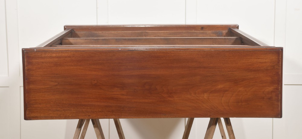 Walnut Open Bookcase View XI