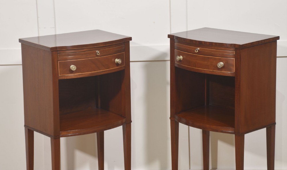Pair of Mahogany Bedside Cabinets View IV