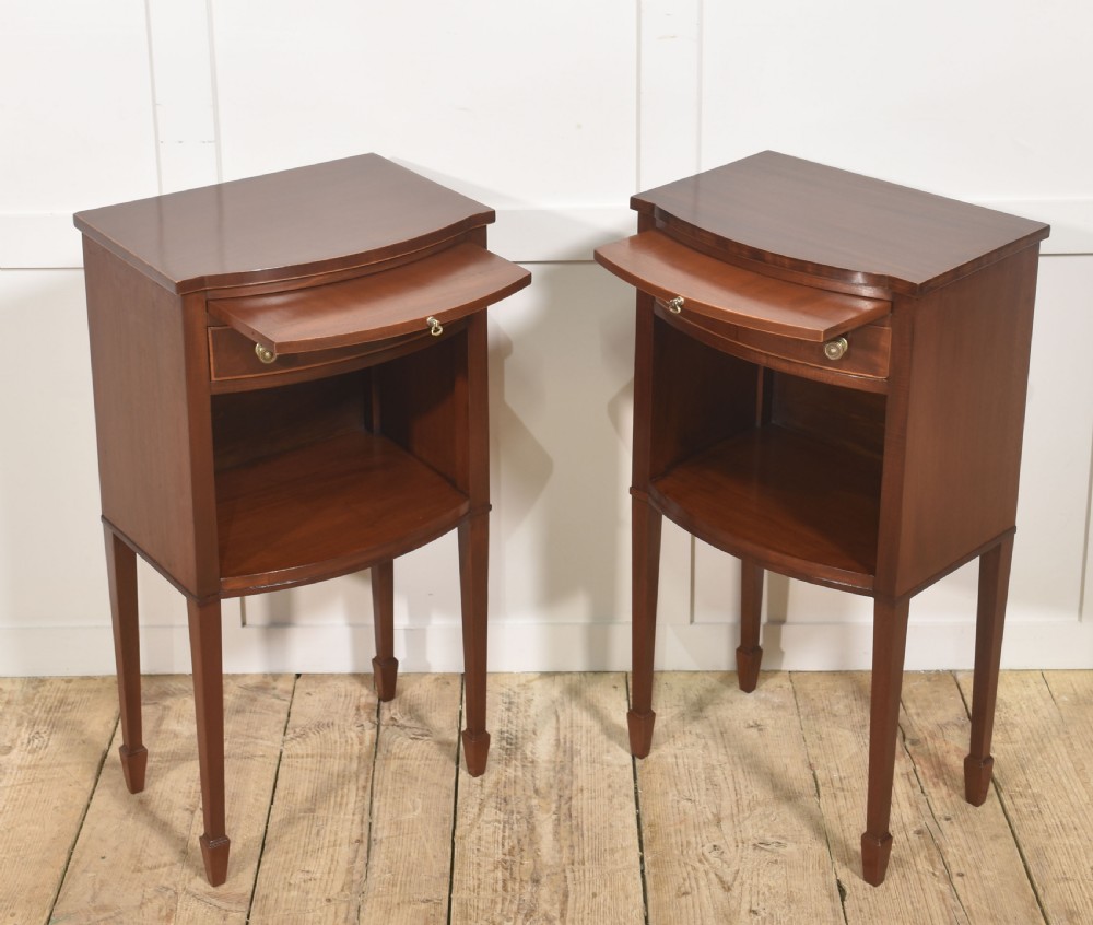 Pair of Mahogany Bedside Cabinets View VIII