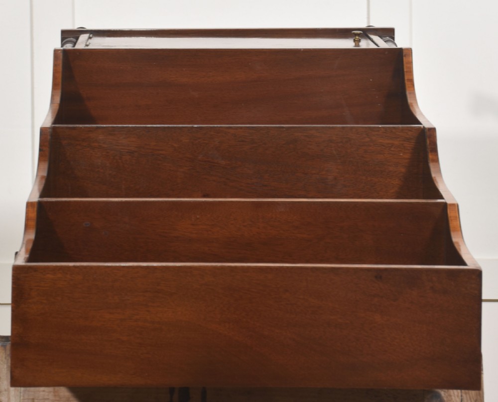 Mahogany Waterfall Bookcase View XIII