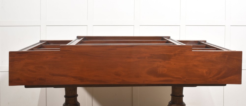 Mahogany Breakfront Open Bookcase View XIV