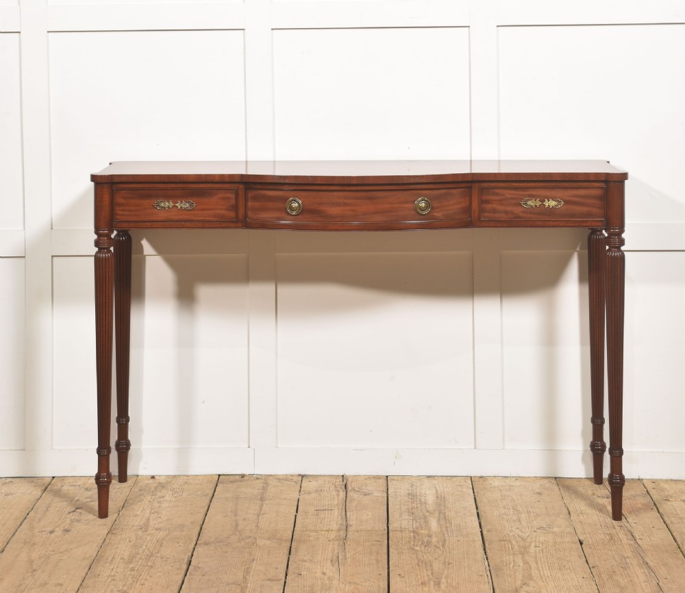Georgian Style Mahogany Console Table