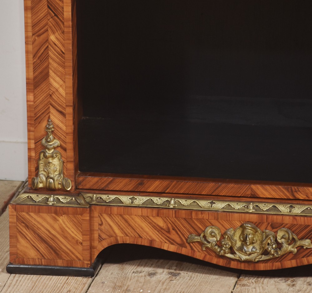 Pair Of Exceptional Kingwood And Tulipwood Open Bookcases View XII