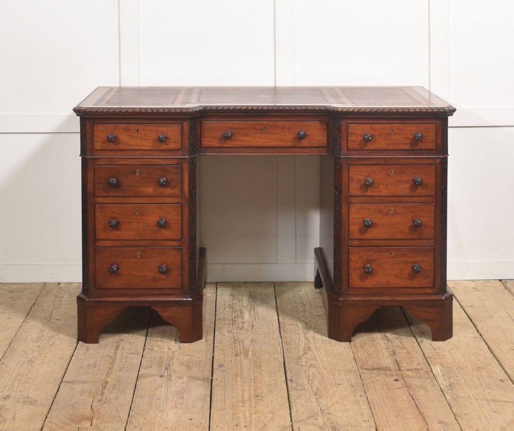 Mahogany Pedestal Desk