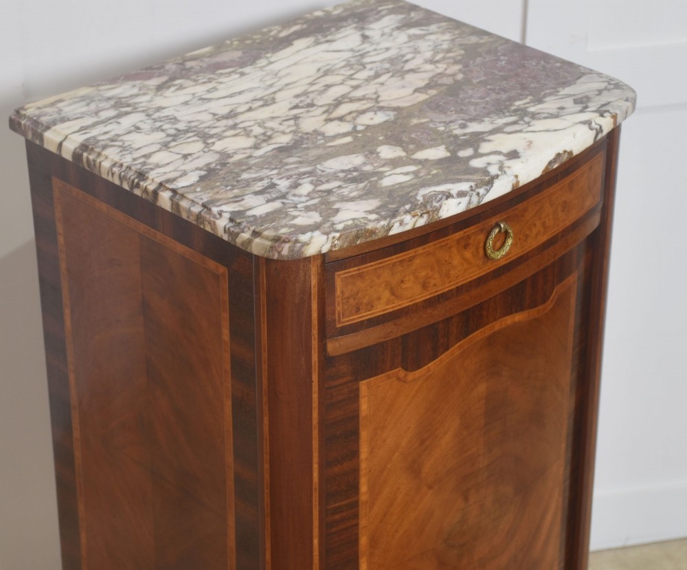 Walnut Inlaid Side Cabinet View VIII