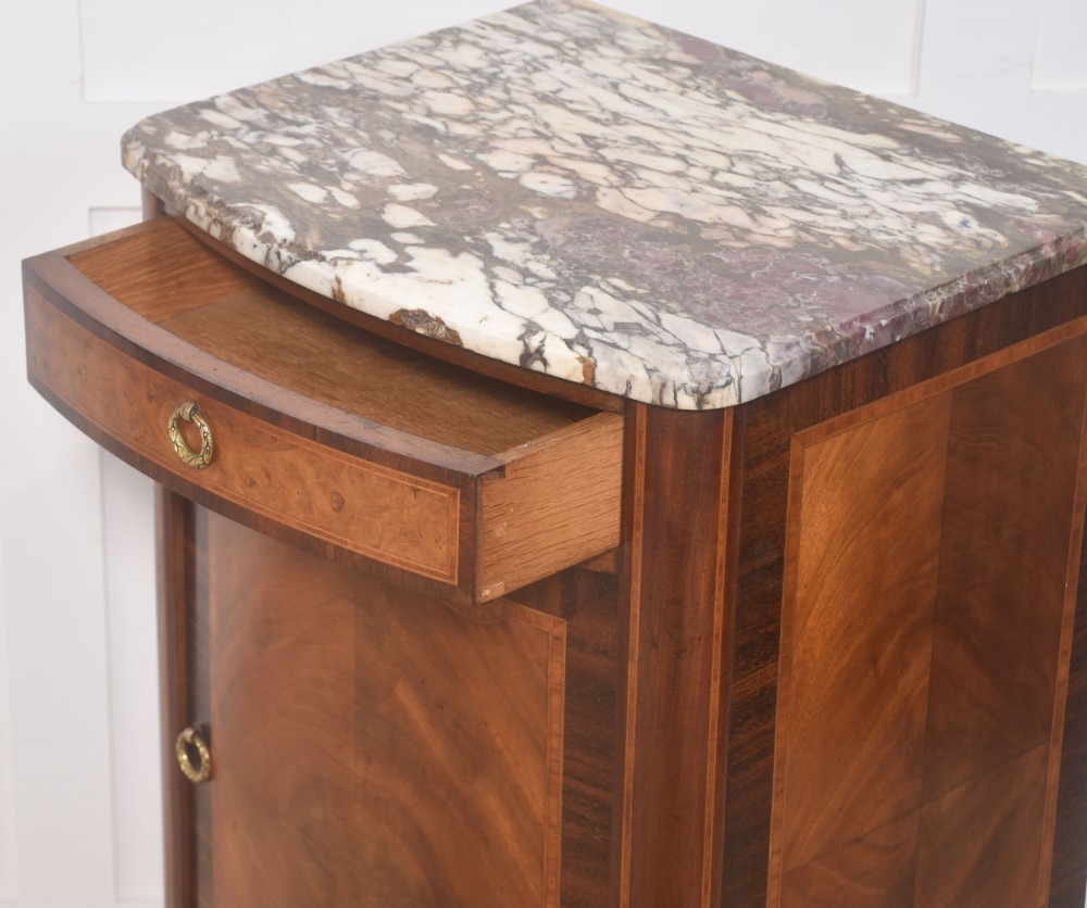 Walnut Inlaid Side Cabinet View X