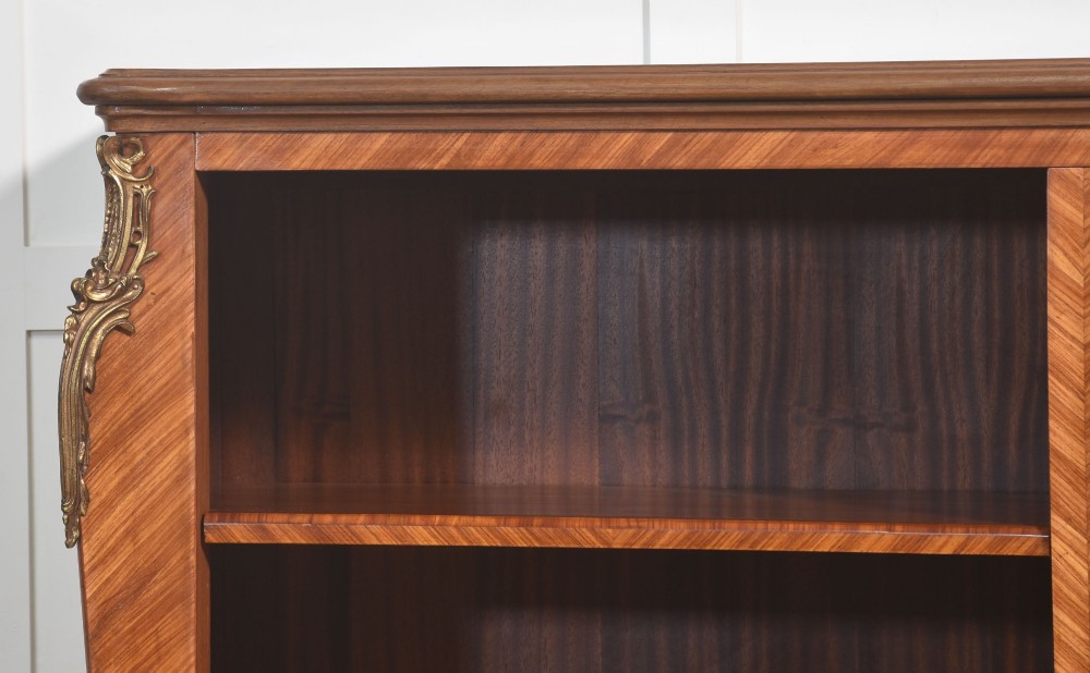 A Louis XV-Style Kingwood And Gilt-Metal Mounted Open Bookcase View VI