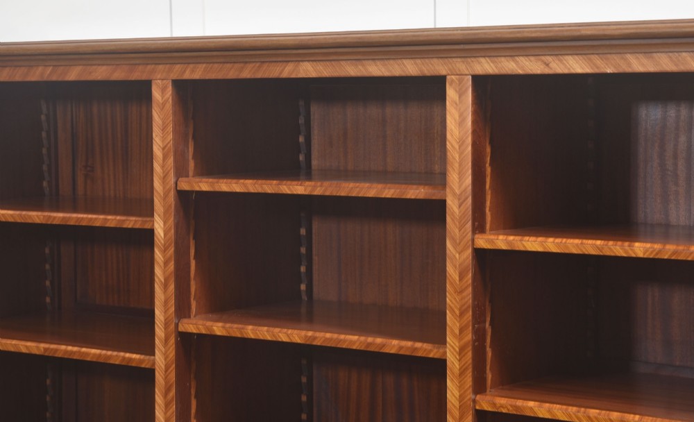 A Louis XV-Style Kingwood And Gilt-Metal Mounted Open Bookcase View VIII