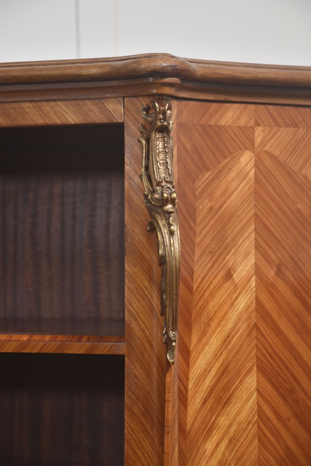 A Louis XV-Style Kingwood And Gilt-Metal Mounted Open Bookcase View X