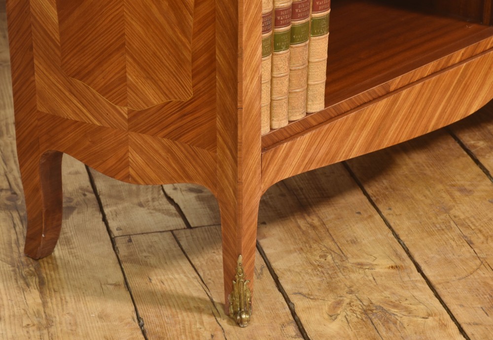 A Louis XV-Style Kingwood And Gilt-Metal Mounted Open Bookcase View XIII