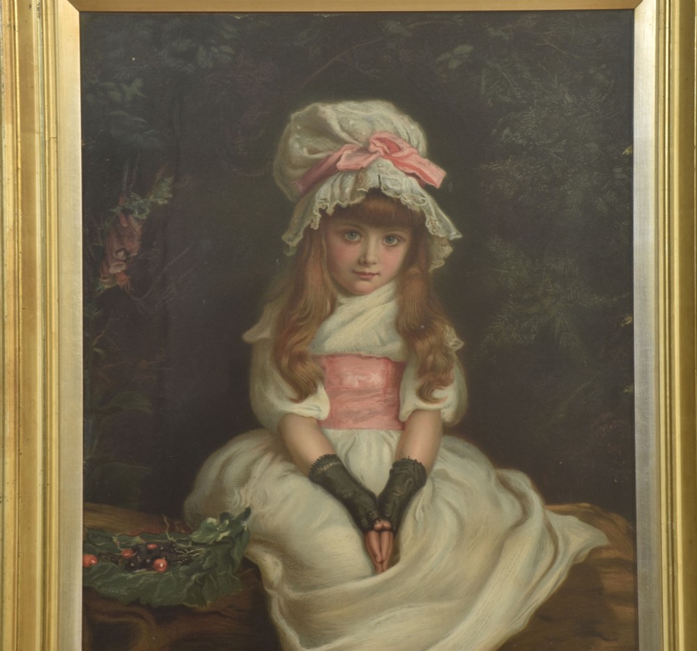 A pair of Victorian Pears Soap framed advertising prints depicting children in moulded gold giltwood frames. View VIII